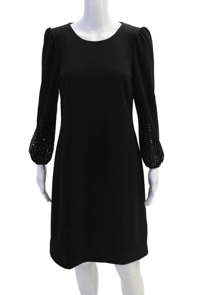 calvin klein black dress long sleeve Calvin Klein Womens Party Special Occasion Evening Dress Black 2