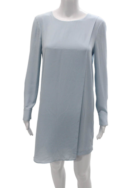 bcbgmaxazria long sleeve dress BCBG Satin Draped Back Maxi Dress 2