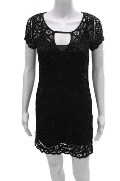 ladies black shift dresses First Class Shift Dress: Black