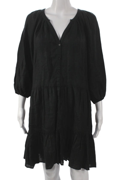 Apiece Apart Mini Mitte Dress in Black