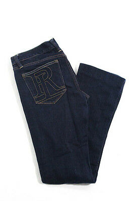 Ralph Lauren Dark Blue Straight Leg Jeans Pants Size 26