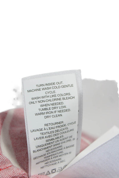 Polo Ralph Lauren Girls Sleeveless Square Neck Sailboat Romper Red White Size 16