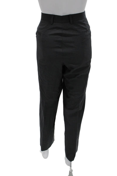 Ted Baker Men Dress Pants Gray Wool Check Size 36