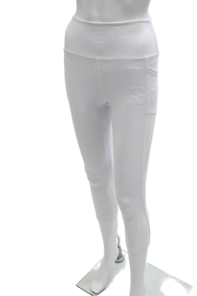 Gottex Women Capri Leggings White Polyester Size S