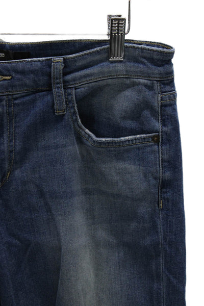 Joes Jeans Women Cropped Blue Mid Rise Cotton Jeans Size 29
