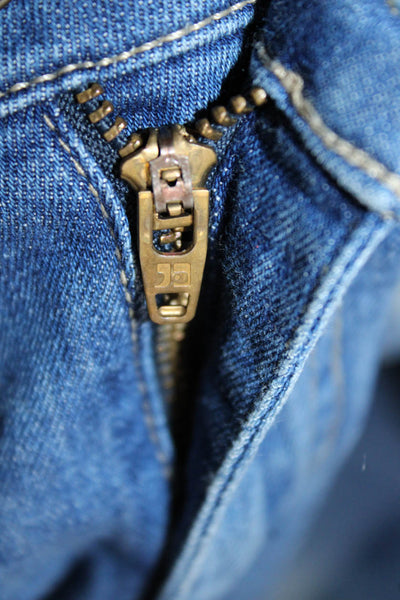 Joes Jeans Women Cropped Blue Mid Rise Cotton Jeans Size 29