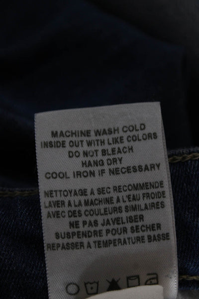 Joes Jeans Women Cropped Blue Mid Rise Cotton Jeans Size 29