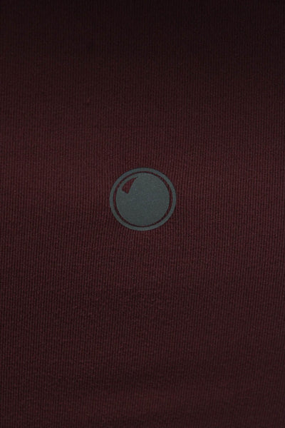 Yogalicious Womens Red Ankle Leggings Polyester Size S