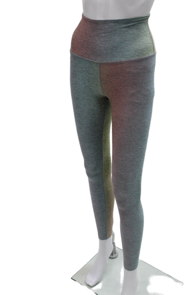 Beyond Yoga Womens Ankle Ombre Multicolor Polyester Leggings Size XS