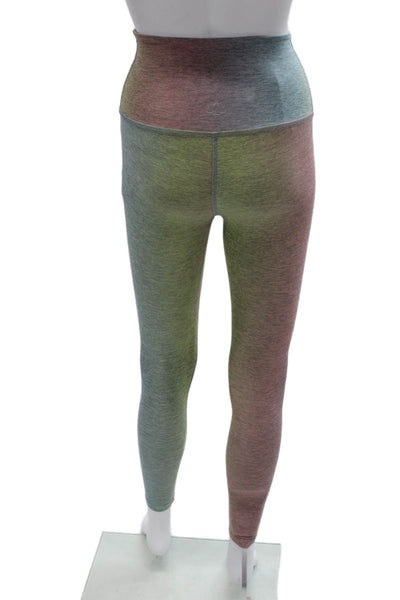 Beyond Yoga Womens Ankle Ombre Multicolor Polyester Leggings Size XS