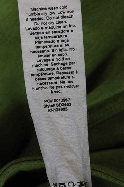 Beyond Yoga Women Ankle Leggings Green Polyester Pull On Size S