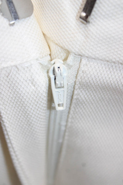 Club Monaco Womens Lyocell Ivory Shorts Size 2