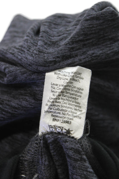 Beyond Yoga Women Ankle Leggings Gray Flecked Polyester Pull On Size S