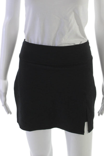 Beyond Yoga Women Athletic Black Skirt Short Polyester Pull On Size XS