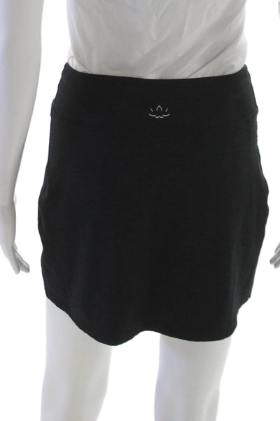 Beyond Yoga Women Athletic Black Skirt Short Polyester Pull On Size XS