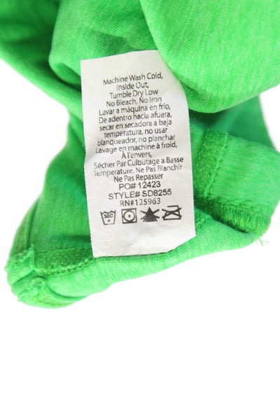 Beyond Yoga Womens Spaghetti Strap Scoop Neck Sports Bra Green Small