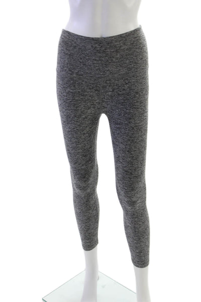 Beyond Yoga Women Ankle Leggings Gray Polyester Size XS