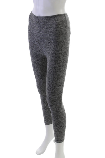 Beyond Yoga Women Ankle Leggings Gray Polyester Size XS
