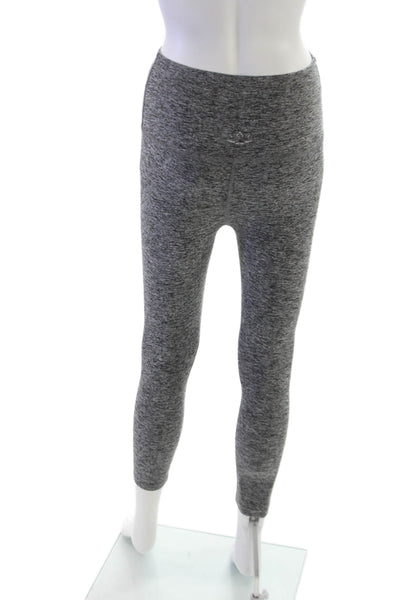 Beyond Yoga Women Ankle Leggings Gray Polyester Size XS