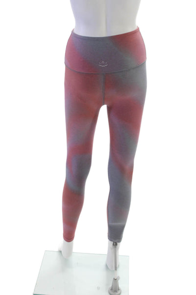 Beyond Yoga Women Tie Dye Ankle Leggings Multicolor Polyester Size S