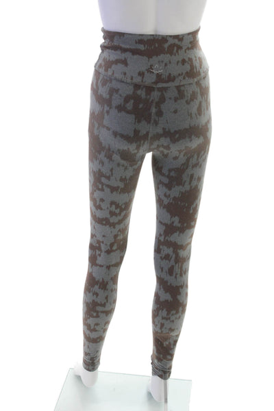 Beyond Yoga Women Ankle Gray Tie Dye Nylon Leggings Size S