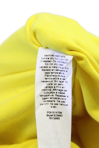 Beyond Yoga Womens Capri Leggings Yellow Polyester Solid Size XS