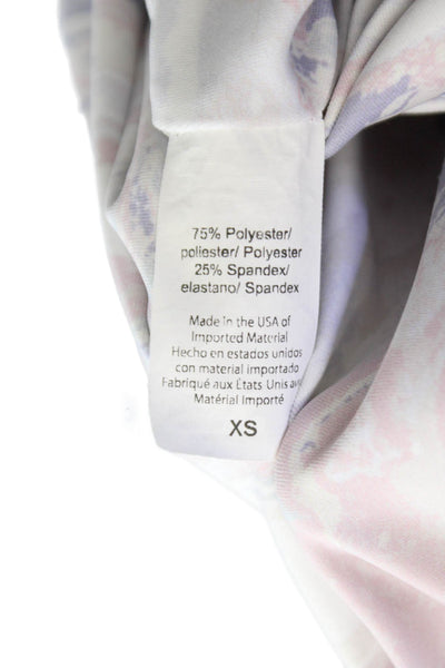Beyond Yoga Women Marble Multicolor Leggings 75% Polyester Size XS
