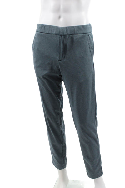 Bonobos Mens Jogger Pants Blue Polyester Pull On Solid Size M