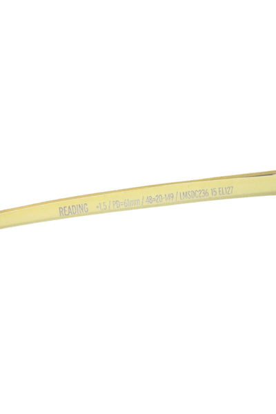 Izipizi Unisex Adults Round Reading Glasses +1.5 Yellow Size 49-20 149