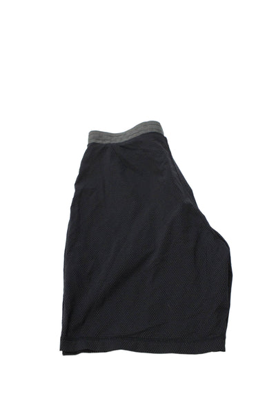 Vuori Mens Athletic Shorts Black Nylon Drawstring Size 30