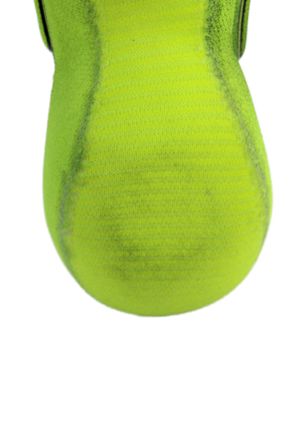 Givenchy Men's Round Toe Slip-On Chunky Rubber Sole Sneakers Green Size 43