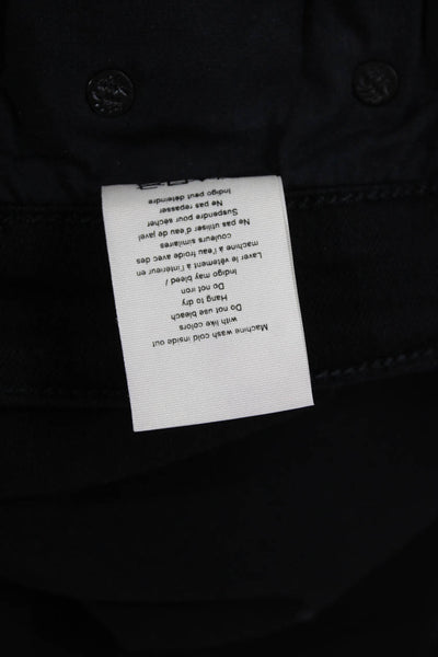 Rag & Bone Women Skinny Black High Rise Cotton Jeans Size 28