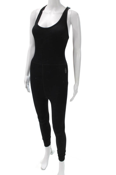 FP Movement Womens Unitard Black Scoop Neck Sleeveless Polyamide Size S