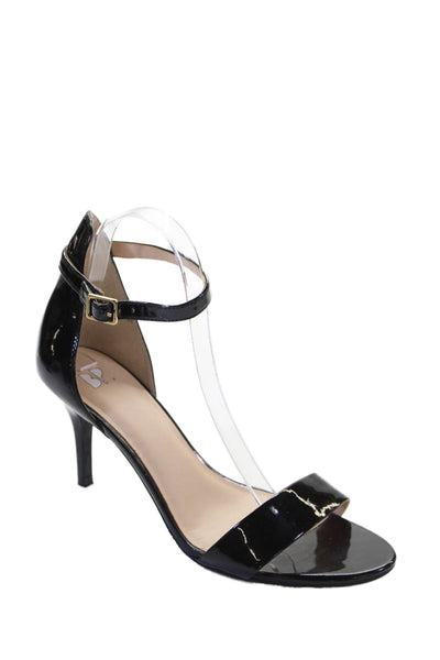 BP. Womens Ankle Strap Sandal Heels Black Size 8 Medium