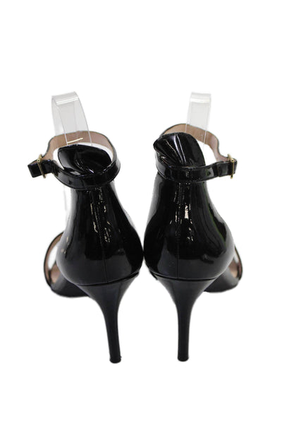 BP. Womens Ankle Strap Sandal Heels Black Size 8 Medium