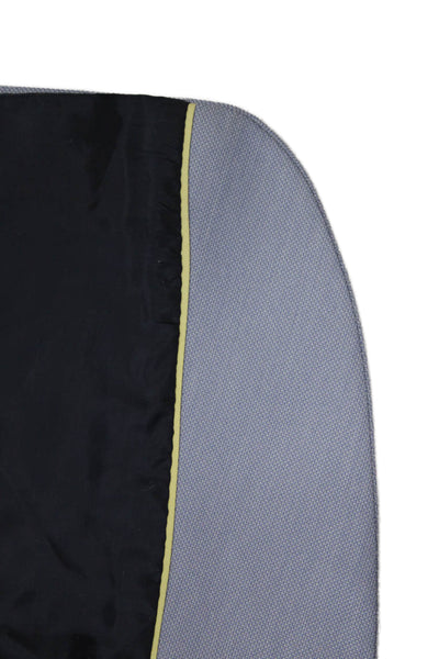 Zara Man Mens Blue Polyester Blazer Button Closure Size 38
