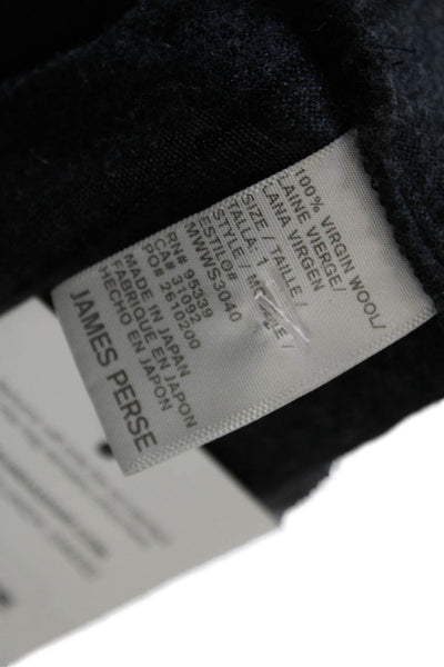 Standard James Perse Mens Wool Striped Crewneck Pullover Gray Size 10XL