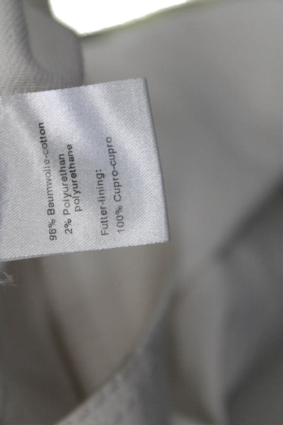 Akris Punto Women White Basic Jacket Button Closure Long Sleeve Size 10