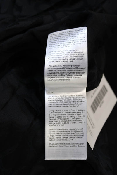 Escada Women Black Viscose Blazer Long Sleeve Buttoned Size 40