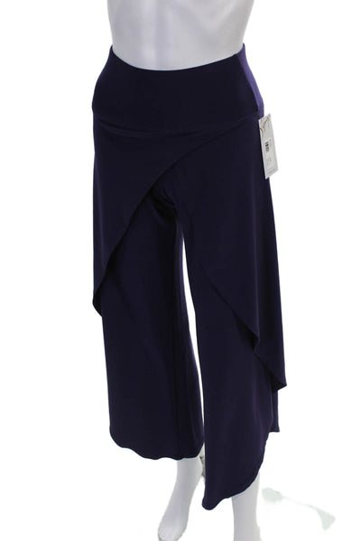 Sympli Womens Outfit Set Purple V-Neck 3/4 Sleeve Polyester Size 14