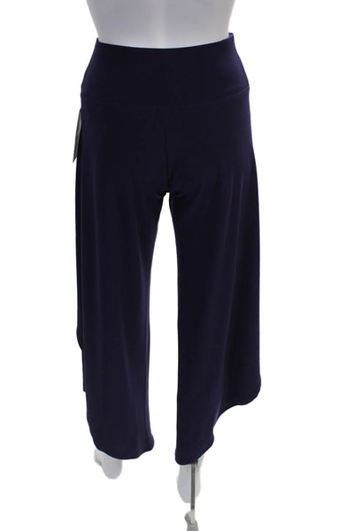 Sympli Women Outfit Set Purple V Neck Geometric 3/4 Sleeve Size 4