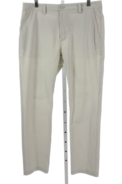 Vineyard Vines Mens Chino Pants Beige Polyester Button Size 33