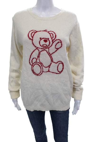 Brandy Melville Women Ivory Wool Pullover Sweater Size One Size