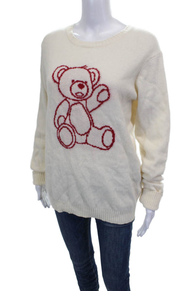 Brandy Melville Women Ivory Wool Pullover Sweater Size One Size