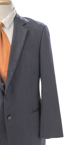 Armani Collezioni Mens Blue Wool Blazer Button Size 42