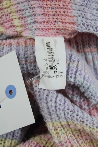 27 Miles Womens Multicolor Striped Cotton Crewneck Pullover Longsleeve Size XS
