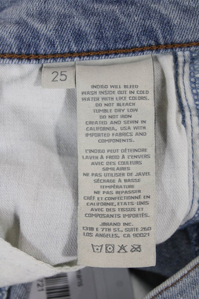 J Brand Womens Skinny Jeans Blue High Rise Cotton Size 25
