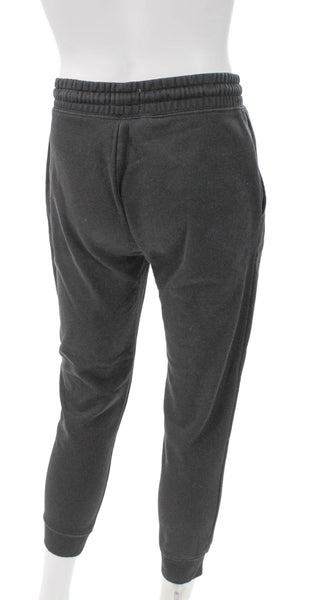 Topman Mens Gray Cotton Jogger Pants Drawstring Solid Size M