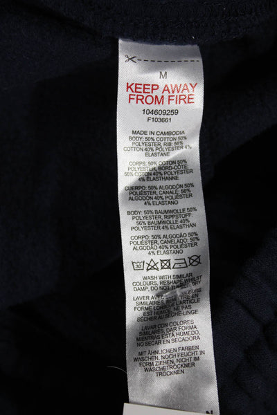 Topman Mens Blue Cotton Jogger Pants Drawstring Size M
