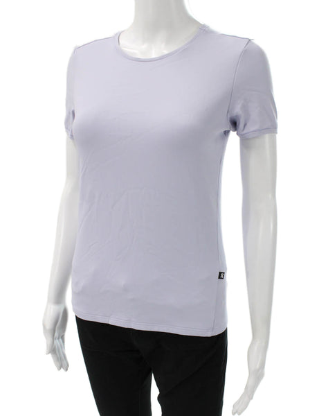 On Cloud Womens Basic Purple Short Sleeve T-Shirt Size XS
